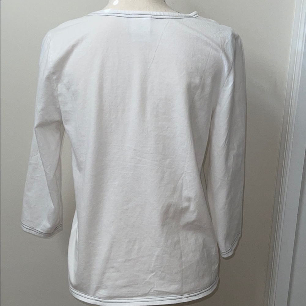 Disney Mickey Minnie 3/4 Sleeve Tee Shirt - Picture 10 of 15